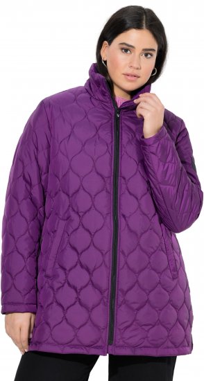 Ulla Popken HYPRAR Water-Repellent Quilted Jacket Plum - Якета - 