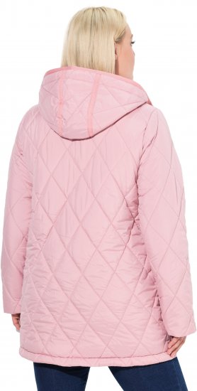 Ulla Popken HYPRAR Quilted Water-Repellent Jacket Soft Dusty Rose - Якета - 