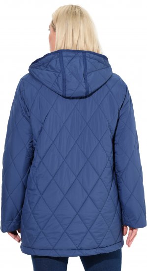 Ulla Popken HYPRAR Quilted Water-Repellent Jacket Medium Blue - Якета - 
