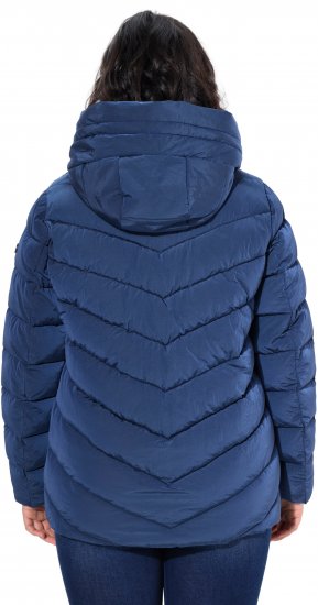 Ulla Popken HYPRAR Quilted Puffer Jacket Navy - Якета - 