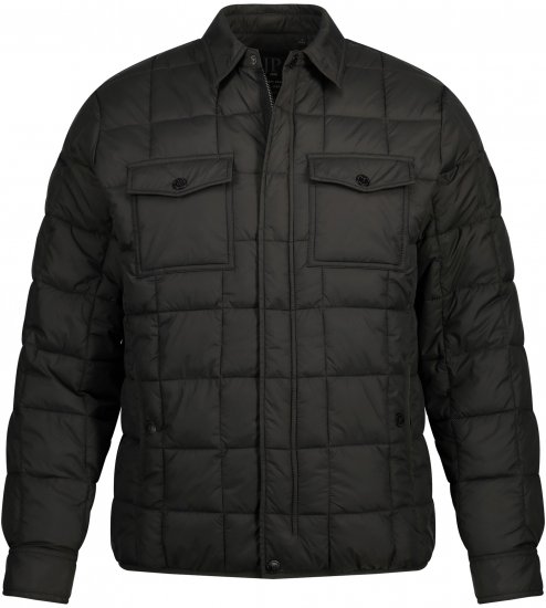 JP1880 Quilted Shirt Collar Jacket TALL Anthracite - TALL Якета - 