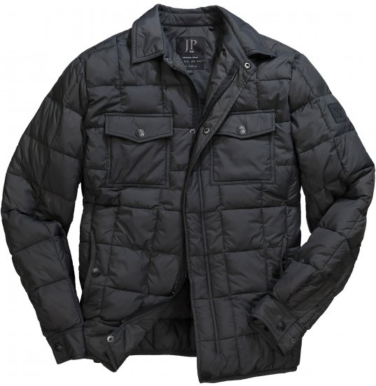 JP1880 Quilted Shirt Collar Jacket TALL Anthracite - TALL Якета - 