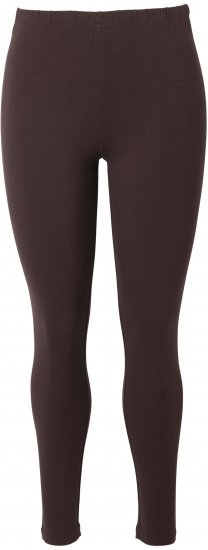 Ulla Popken Basic Stretch Knit Ankle Length Leggings Pine Brown - Дамски Дънки & Панталони в Големи Размери – Plus Size - 