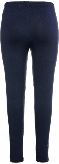 Ulla Popken Basic Stretch Knit Ankle Length Leggings Navy - Дамски Дънки & Панталони в Големи Размери – Plus Size - 