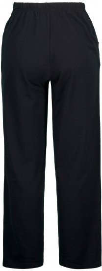 Ulla Popken Pull On Knit Straight Leg Pocket Pants Black - ДАМСКИ ДРЕХИ 40-66 - 