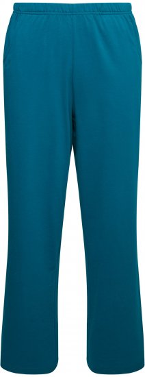 Ulla Popken Pull On Knit Straight Leg Pocket Pants Dark Petrol - ДАМСКИ ДРЕХИ 40-66 - 