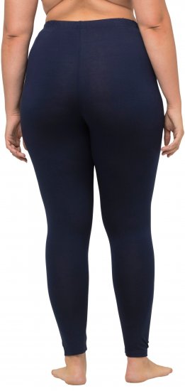 Ulla Popken Viscose Spandex Leggings Night Blue - Дамски Дънки & Панталони в Големи Размери – Plus Size - 