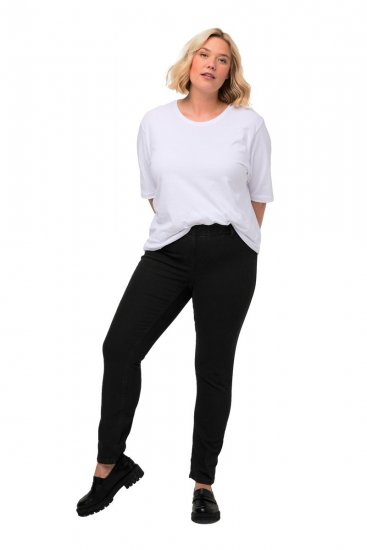 Ulla Popken Denim Look All Elastic Pocket Sienna Jeggings Black - Ulla Popken - Ulla Popken макси дрехи