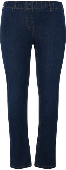 Ulla Popken Denim Look All Elastic Pocket Sienna Jeggings Blue Denim - Дамски Дънки & Панталони в Големи Размери – Plus Size - 