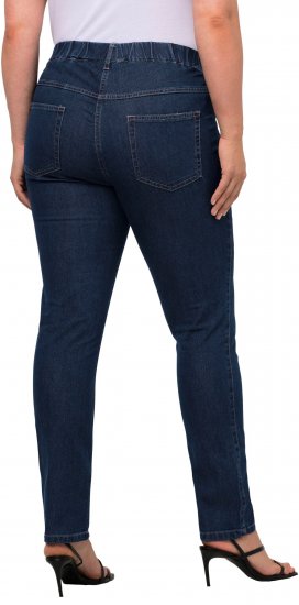 Ulla Popken Denim Look All Elastic Pocket Sienna Jeggings Blue Denim - Дамски Дънки & Панталони в Големи Размери – Plus Size - 