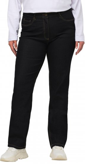 Ulla Popken Regular Fit Mandy Stretch Jeans Dark Blue Denim - Дамски Дънки & Панталони в Големи Размери – Plus Size - 