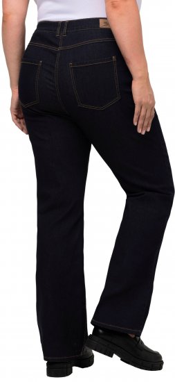 Ulla Popken Marie Fit Bootcut Stretch Jeans Dark Blue Denim - Дамски Дънки & Панталони в Големи Размери – Plus Size - 