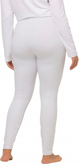 Ulla Popken Quick Dry Moisture Wicking Stretch Ski Leggings Snow White - Дамски Дънки & Панталони в Големи Размери – Plus Size - 