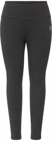 Ulla Popken Faux Fur Lined Stretch Leggings Charcoal - Дамски Дънки & Панталони в Големи Размери – Plus Size - 