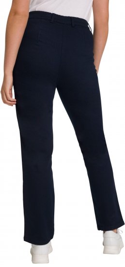 Ulla Popken Basic Mony Tapered Leg Stretch Pants Navy - Дамски Дънки & Панталони в Големи Размери – Plus Size - 