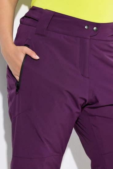 Ulla Popken HYPRAR Triple Function Ski Pants Grape Red - Ски облекло - 