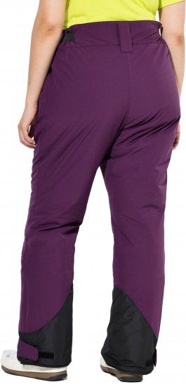 Ulla Popken HYPRAR Triple Function Ski Pants Grape Red - Дамски Дънки & Панталони в Големи Размери – Plus Size - 