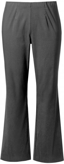 Ulla Popken Bengaline Elastic Waist Thermal Pants Graphite Grey - Дамски Дънки & Панталони в Големи Размери – Plus Size - 