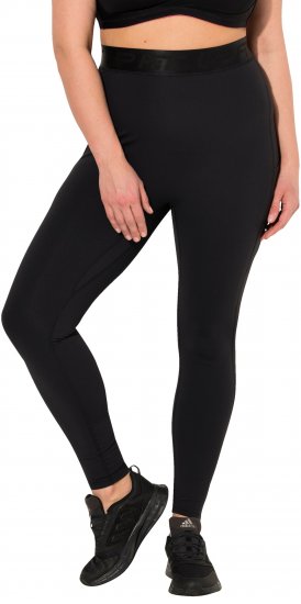 Ulla Popken Lightfit Quick Drying Leggings Black - Дамски Дънки & Панталони в Големи Размери – Plus Size - 