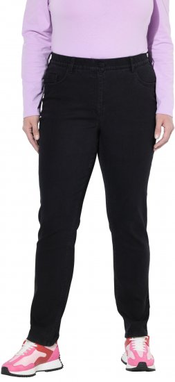 Ulla Popken Stretch Fit Jeans Black - Дамски Дънки & Панталони в Големи Размери – Plus Size - 