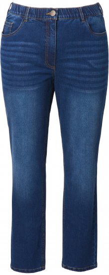 Ulla Popken Stretch Fit Jeans Blue Denim - Дамски Дънки & Панталони в Големи Размери – Plus Size - 