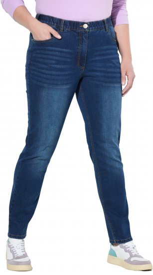 Ulla Popken Stretch Fit Jeans Blue Denim - Дамски Дънки & Панталони в Големи Размери – Plus Size - 