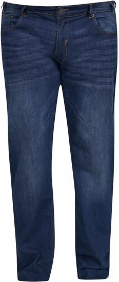 North Latitude 01136 Mick Elastic Jeans Blue - Дънки и панталони - мъжки Дънки и панталони големи размери
