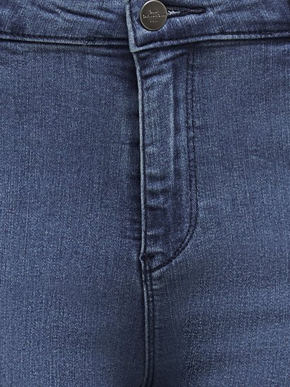 Only Carmakoma Thunder Life Skinny Fit Jeans Blue Denim - Дамски Дънки & Панталони в Големи Размери – Plus Size - 