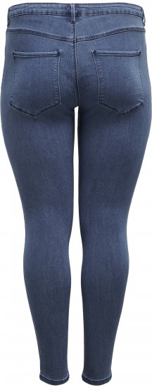 Only Carmakoma Thunder Life Skinny Fit Jeans Blue Denim - Дамски Дънки & Панталони в Големи Размери – Plus Size - 