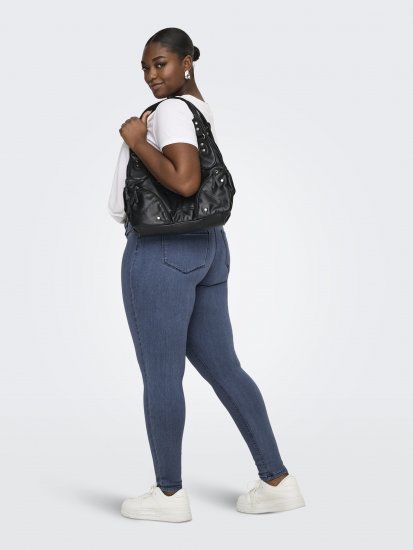 Only Carmakoma Thunder Life Skinny Fit Jeans Blue Denim - Дамски Дънки & Панталони в Големи Размери – Plus Size - 