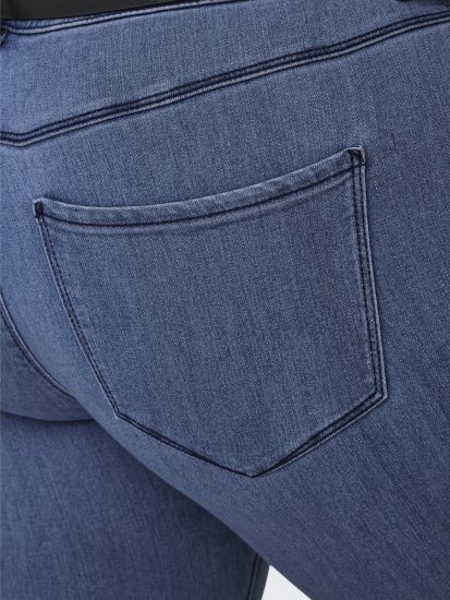 Only Carmakoma Thunder Life Skinny Fit Jeans Blue Denim - Дамски Дънки & Панталони в Големи Размери – Plus Size - 