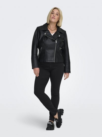 Only Carmakoma Storm Life Skinny Fit jeans Black - Дънки - 