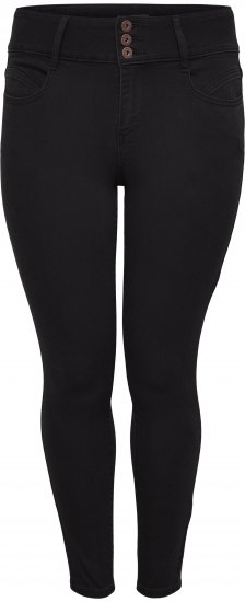 Only Carmakoma Anna Life Skinny Jeans Black - Дънки - 