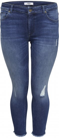 Only Carmakoma Willy Skinny Fit Jeans Blue - Дънки - 