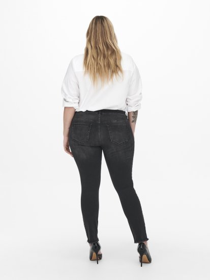 Only Carmakoma Willy Skinny Fit Jeans Black - Дънки - 