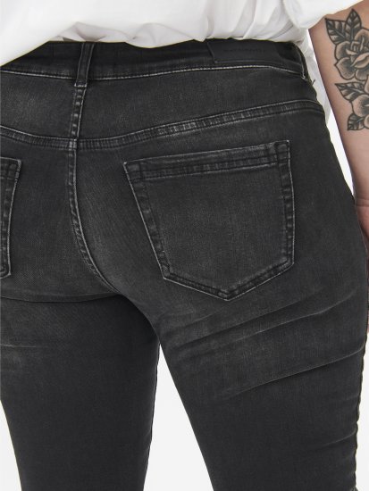 Only Carmakoma Willy Skinny Fit Jeans Black - Дънки - 