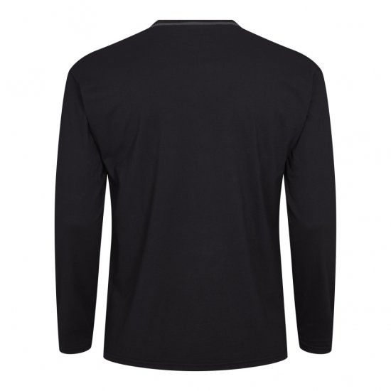 North Latitude Py Jersey O-Neck Long Sleeve Black - Тениски с дълъг ръкав - Тениски с дълъг ръкав големи размери