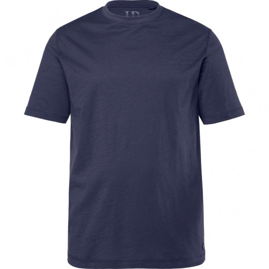 JP1880 T-Shirt Short Sleeve Soft Jersey Navy - Тениски - мъжки тениски големи размери