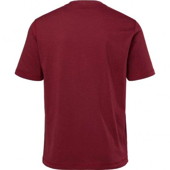 JP1880 T-Shirt Short Sleeve Soft Jersey Red - Тениски - мъжки тениски големи размери