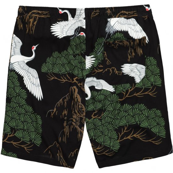 JP1880 Bermuda Shorts All-over Print Black - Шорти - мъжки къси панталони големи размери