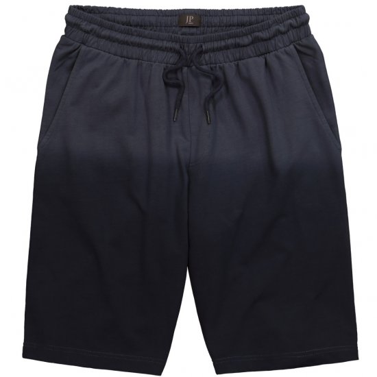 JP1880 Bermuda Sweatshorts DipDye Navy Blue - Спортни панталони & Kъси панталони - мъжки спортни панталони големи размери