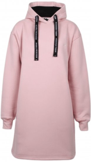 Nora Mikken KRISTINA Long Hoodie Pink - Суичъри & cуичъри с качулка - 