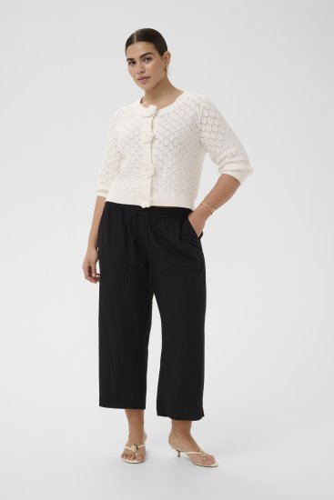 Kaffe Curve Kathrina Pullover White - Плетени пуловери - 