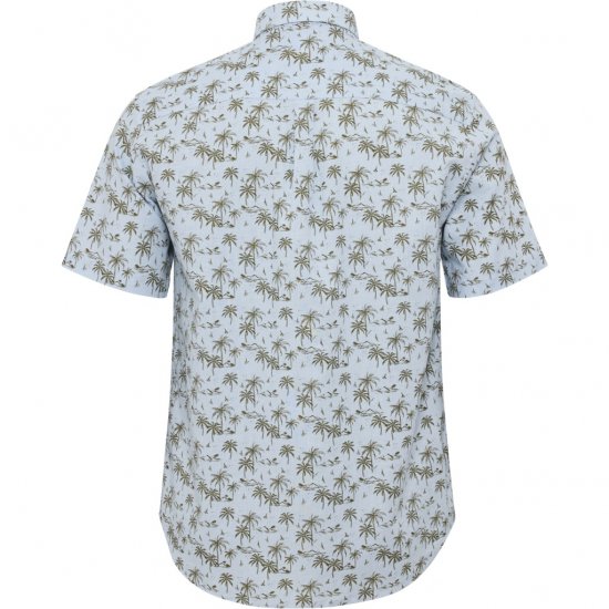 North Latitude Shirt Short Sleeve Light Blue - Ризи - мъжки ризи големи размери