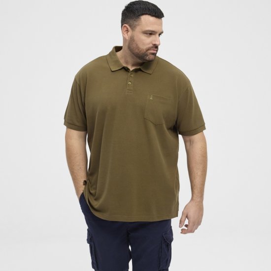 North Latitude Polo Pique Short Sleeve Green - Поло тениски - мъжки тениски с яка големи размери