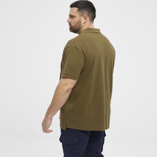 North Latitude Polo Pique Short Sleeve Green - Поло тениски - мъжки тениски с яка големи размери