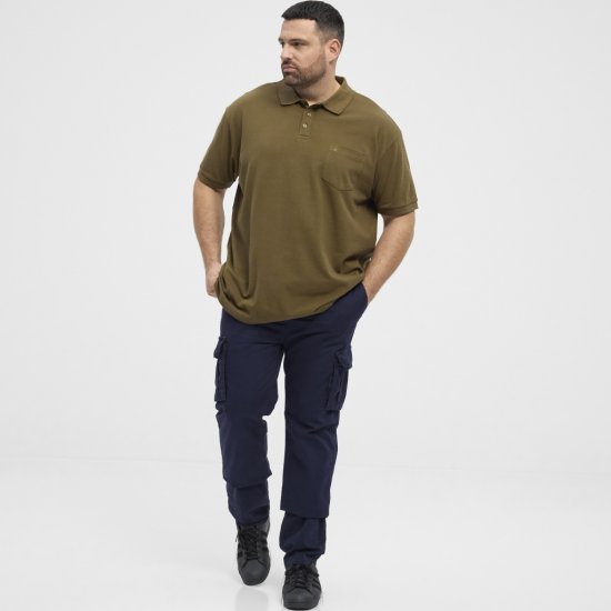 North Latitude Polo Pique Short Sleeve Green - Поло тениски - мъжки тениски с яка големи размери