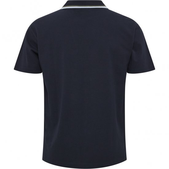North Latitude Polo Pique V-Neck Navy - Поло тениски - мъжки тениски с яка големи размери