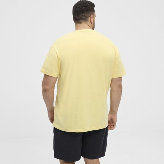 North Latitude T-Shirt Printed Yellow - Тениски - мъжки тениски големи размери