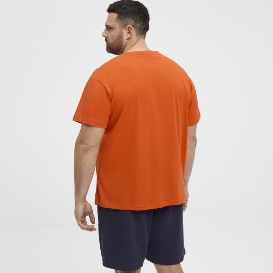 North Latitude T-Shirt Ice Cream Orange - Тениски - мъжки тениски големи размери